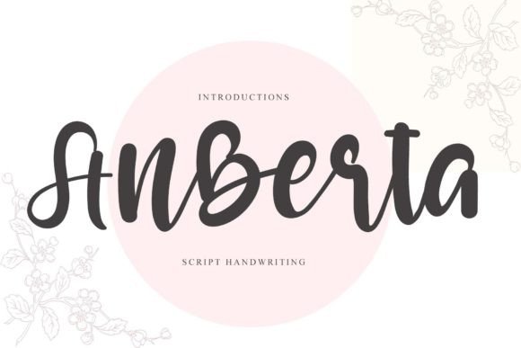 Anberta: The Handwritten Font That Elevates Your Brand