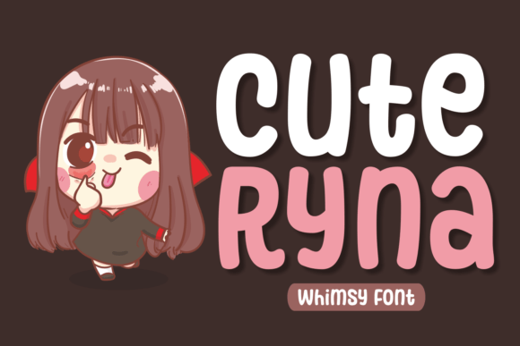 Cute Ryna: A Sweet Script Font for Modern Branding