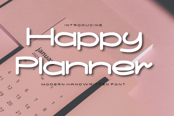 Happy Planner Font for Business