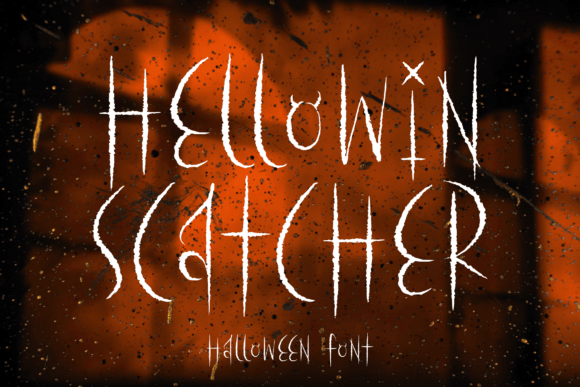 Hellowin Scatcher Font for Editorial Design