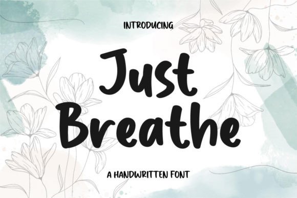 Just Breathe Font for Web Design