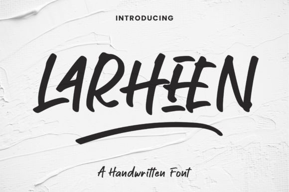 Larheen: A Stylish Handwritten Font
