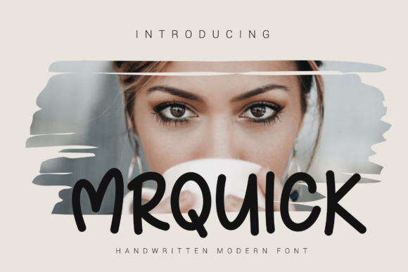 Mrquick: A Bold Handwritten Font for Business