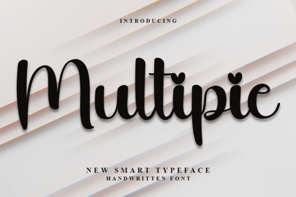 Multipie: A Stylish Handwritten Font