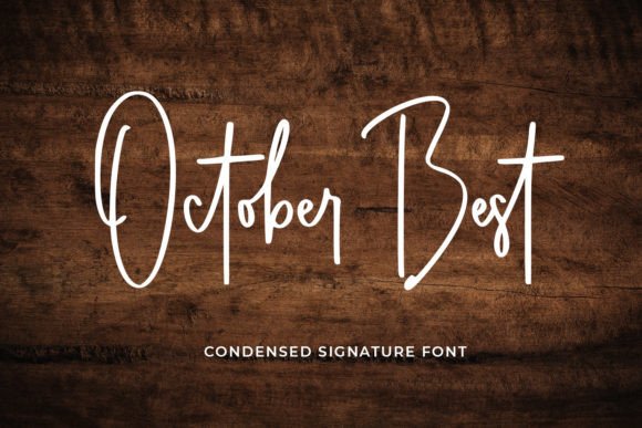 October Best Font for Bold Branding