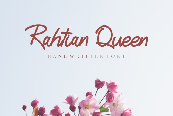 Rahtian Queen: A Romantic Script Font for Editorial Design