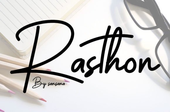 Rasthon: A Stylish Font for Web Design