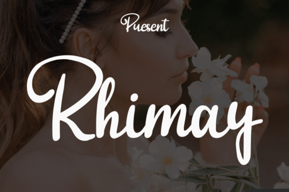 Rhimay: A Script Typeface for Web Design