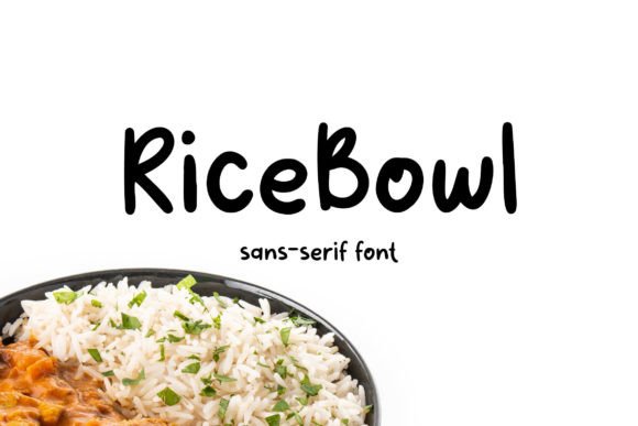 Ricebowl: The Handwritten Font for Scroll-Stopping Marketing