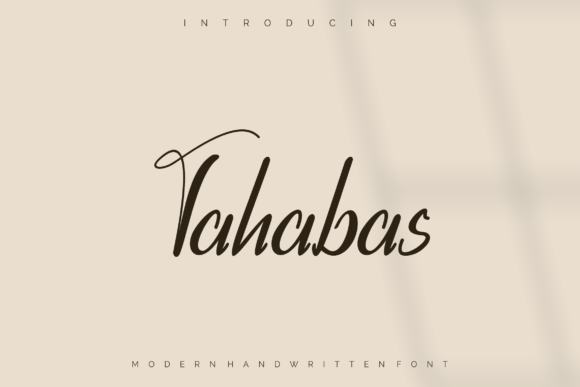 Tahabas Font Review: A Thin Handwritten Typeface for Branding