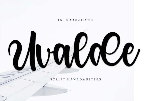 Uvalde: A Bold Script Font for Modern Campaigns